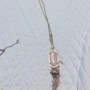 Kendra Scott Rayne Necklace Blush/Light pink